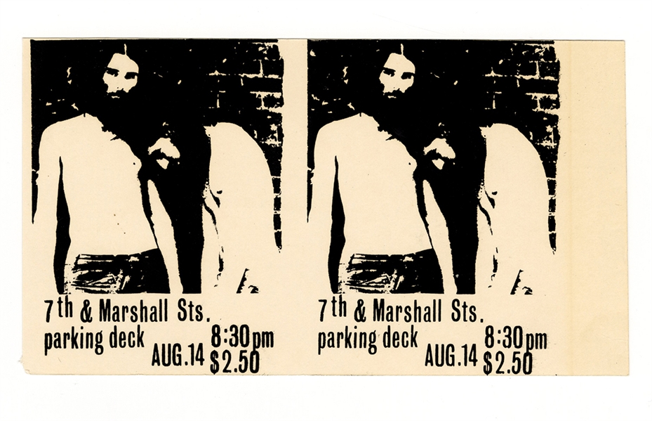 Bruce Springsteen Original Steel Mill Concert Tickets (2)