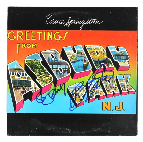 Bruce Springsteen Signed “Greetings from Asbury Park, N.J.” Album