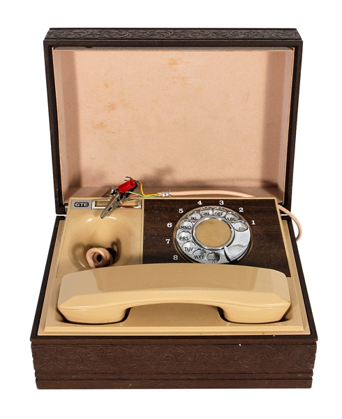 Elvis Presley Owned & Used Portable Telephone From Graceland