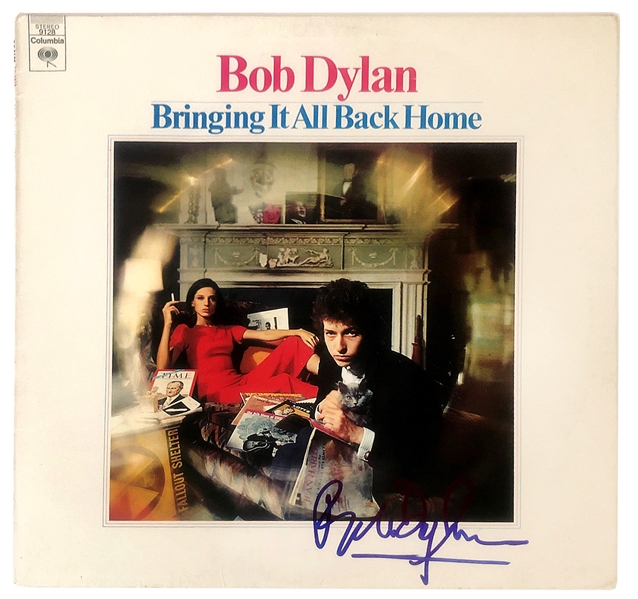 Bob Dylan Signed "Bringing It All Back Home" Album JSA