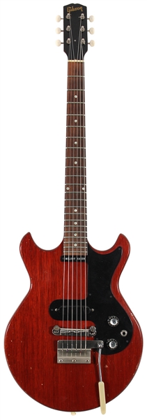 Jimi Hendrix Owned and Played 1966 Gibson Melody Maker Guitar