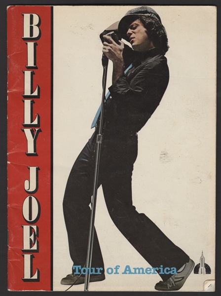 Billy Joel Original Vintage Tour Program