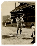 Babe Ruth New York Yankees Original Wire Stamped Photograph