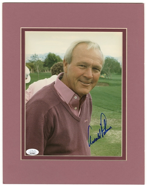 Arnold Palmer Signed Photograph JSA