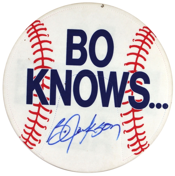 Bo Jackson Signed Promotional Poster