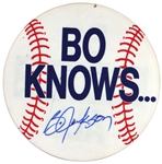 Bo Jackson Signed Promotional Poster