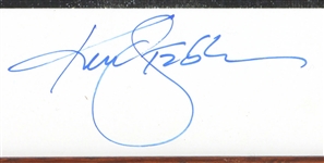 Ken Stabler Lithograph Signed by Stabler and Bob Davidson
