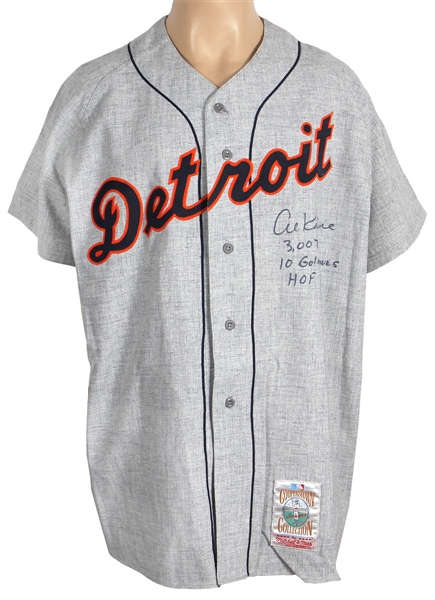 Al Kaline Signed Detroit Tigers Jersey