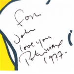 Peter Max Signed 1977 Giclee Print on Canvas
