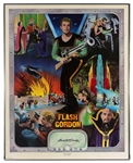 Buster Crabbe Signed FLASH GORDON Poster