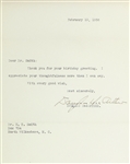 General Douglas MacArthur Signed Letter JSA