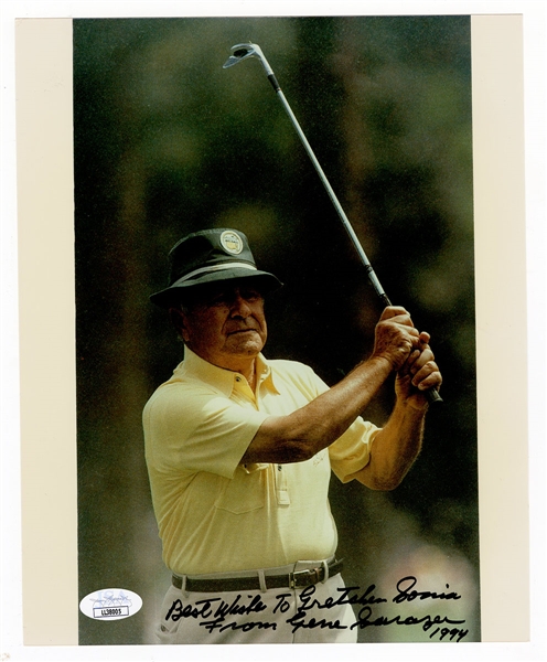 Gene Sarazen Signed Photograph JSA