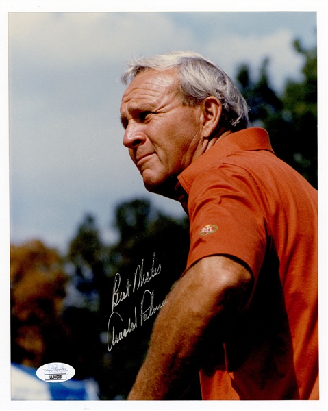 Arnold Palmer Signed Photograph JSA