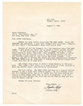Stephen King Signed Letter JSA
