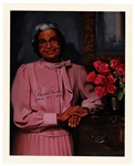 Rosa Parks Signed Artistic Print JSA