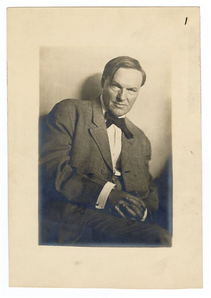 Clarence Darrow Original Photograph