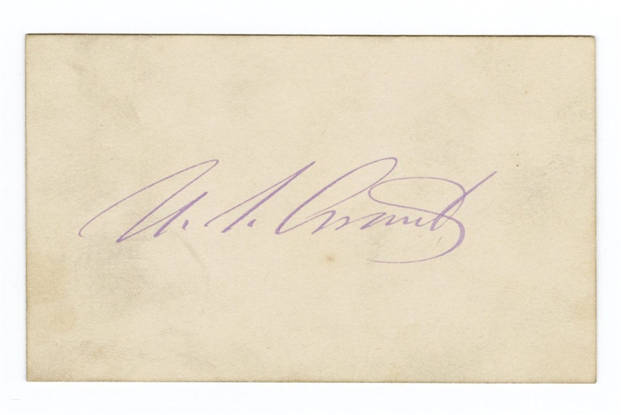 Ulysses S. Grant Cut Signature JSA