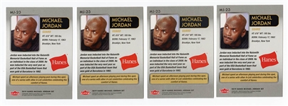Michael Jordan Fleer Hanes Trading Cards (4)