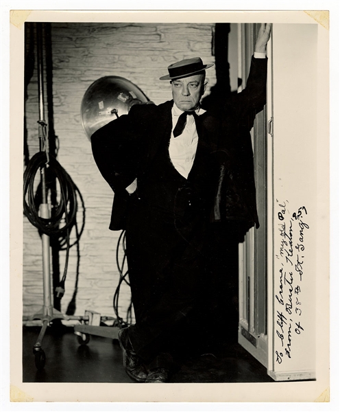 Buster Keaton Signed Photograph JSA