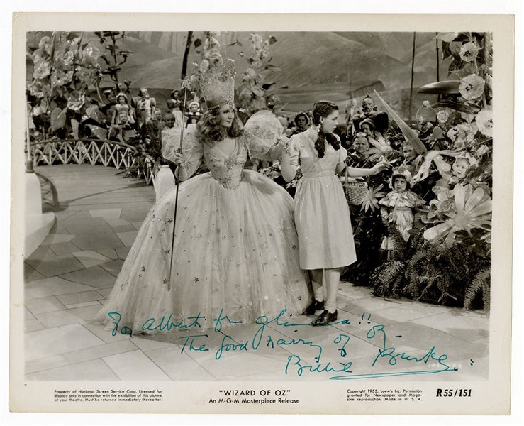 "Wizard of Oz" Billie Burke Signed Photograph JSA