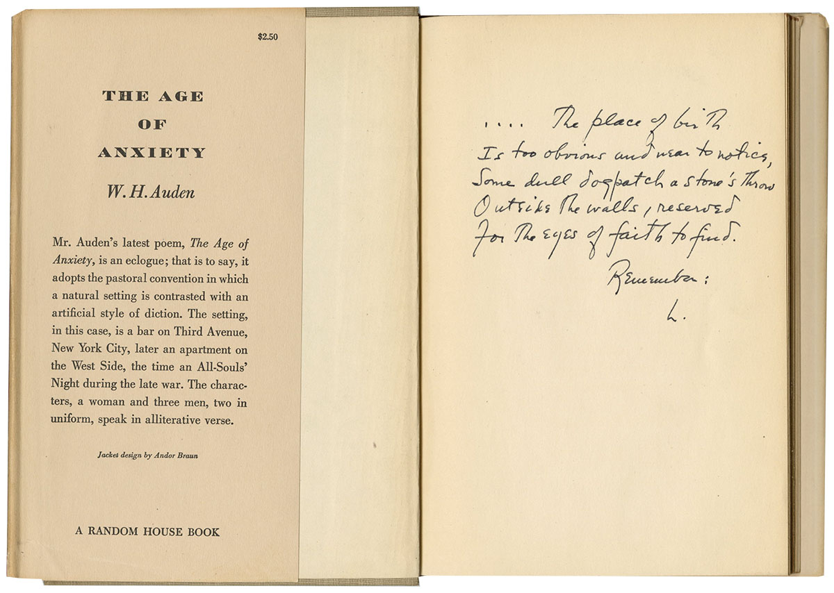 wystan hugh auden biography