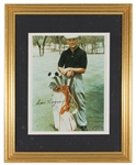 Ben Hogan Signed and Framed Photograph JSA