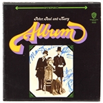 Peter, Paul and Mary Signed Album