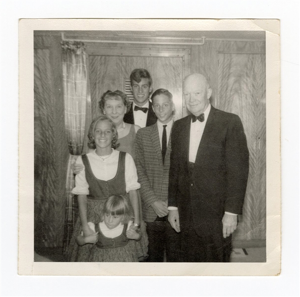 Eisenhower Family Original Snapshot Photograph