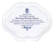 Michelle Obama Official White House Ceramic Eagle Dish Gift