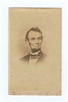 1860’s Abraham Lincoln Original “Brady” Photograph CDV