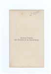 1860’s Abraham Lincoln Original “Brady” Photograph CDV