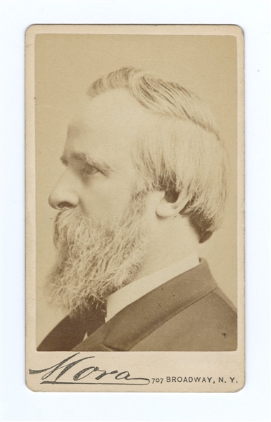 President Rutherford B Hayes CDV