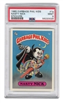 1985 Topps Garbage Pail Kids GPK Stickers #1a Nasty Nick PSA 9 MINT
