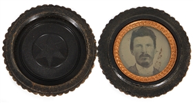 Man with Moustache and Small Goatee