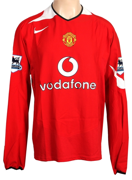 Cristiano Ronaldo Match Worn 2005-2006 Manchester United Vodafone Kit