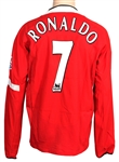 Cristiano Ronaldo Match Worn 2005-2006 Manchester United Vodafone Kit