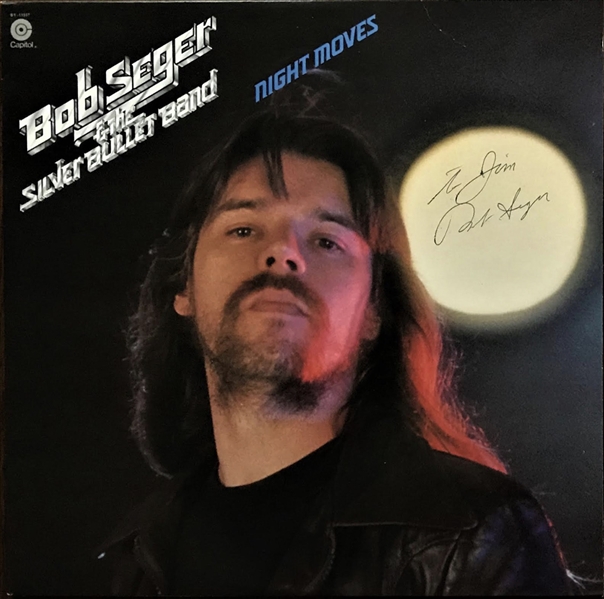 Bob Seger "Night Moves" Signed Album REAL LOA