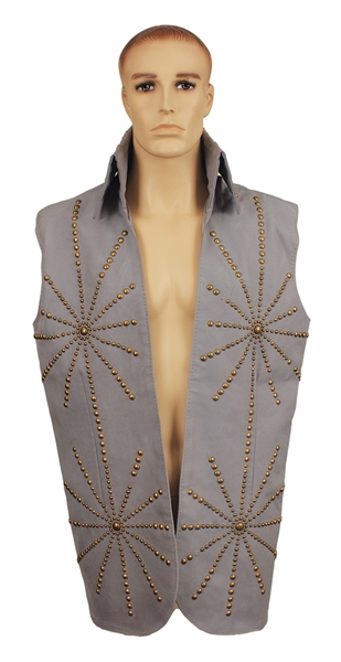 Elvis Presley Owned & Worn IC Costume Company Studded Vest