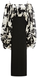 Lady Gaga Worn Yves St. Laurent Couture Black and White Gown