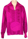 John Lennon Owned and Worn Psychedelic Fuchsia Tunic