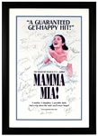 Mamma Mia Broadway Cast Signed Poster