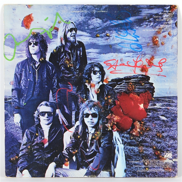 Yes “Tormato” Album Signed by Chris, Alan, Steve and Jon JSA