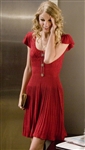 Taylor Swift Valentine's Day Film Worn Red Dress