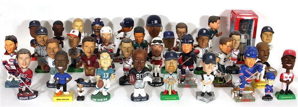 Group of 35 Sports Figurines