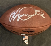 The Who Signed Football Superbowl XLIV PSA