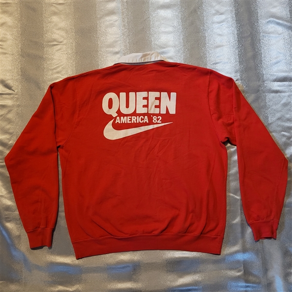 Queen 1982 Hot Space Tour Red Rugby Jersey