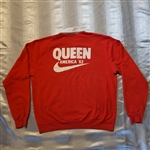 Queen 1982 Hot Space Tour Red Rugby Jersey