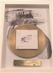 Coldplay Signed Record Award