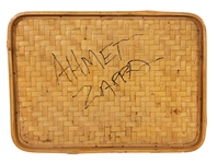 Ahmet Zappa Signed Tray