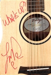 Linda Perry Owned, Signed & Studio Used Taylor Guitar
